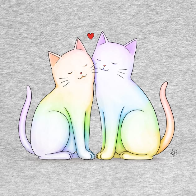 Rainbow Cats by BastetLand